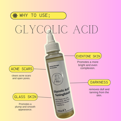 GLYCOLIC ACID 7% TONNING SOLUTION