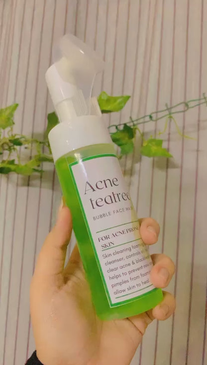Acne Teatree Bubble Facewash
